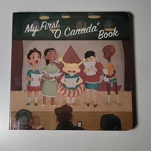3/$30 NWOT My First O Canada Book Anthem Canadian Hard Board